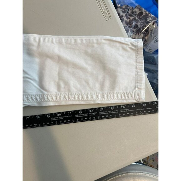 Twentyone Black by Rue21 White Jeans Blinged Sz 11/12 - Picture 7 of 8